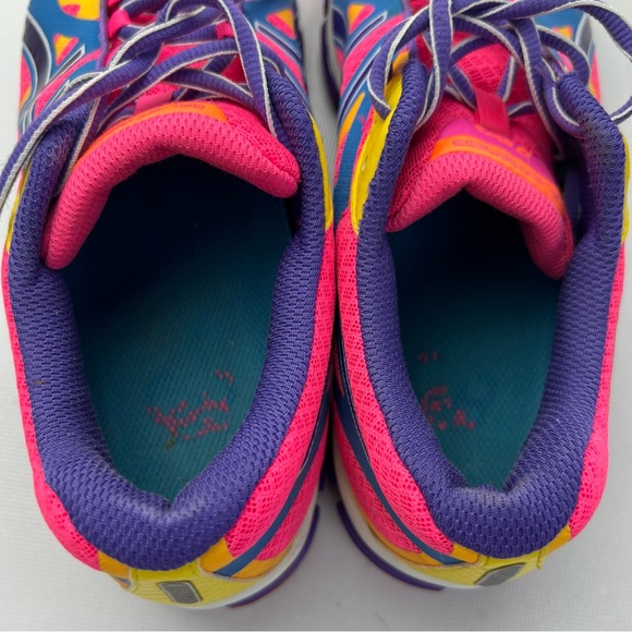 Asics Women's Gel Extreme 33 T2H9N Multicolor Running Shoes Sneakers Size 9 - Picture 10 of 11